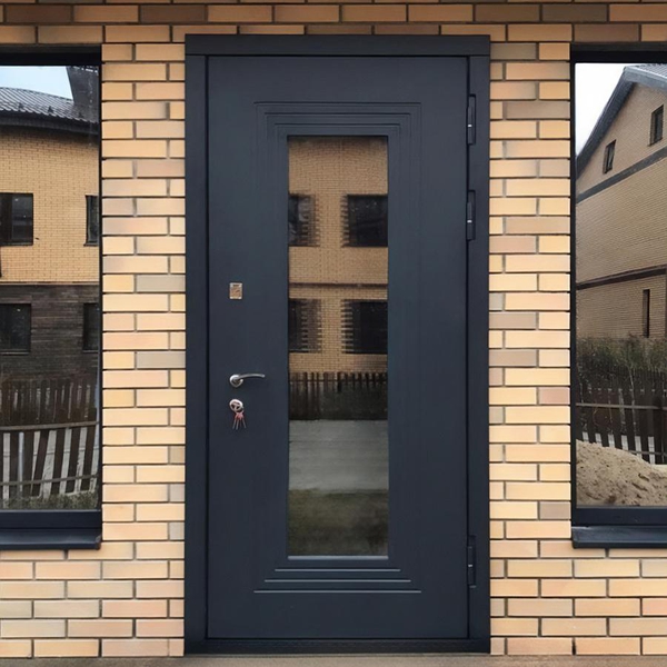 Остекленная дверь МДФ Остекленная дверь МДФ