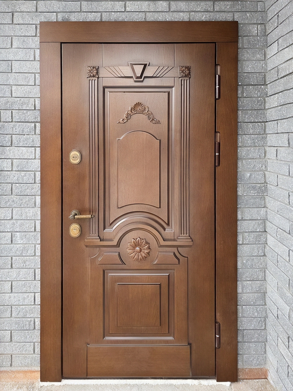 Стальная дверь с отделкой МДФ Стальная дверь с отделкой МДФ