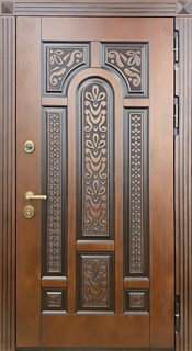 Стальная термодверь для дома с отделкой МДФ Стальная термодверь для дома с отделкой МДФ